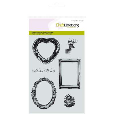 CraftEmotions Clear Stamps - Rahmen